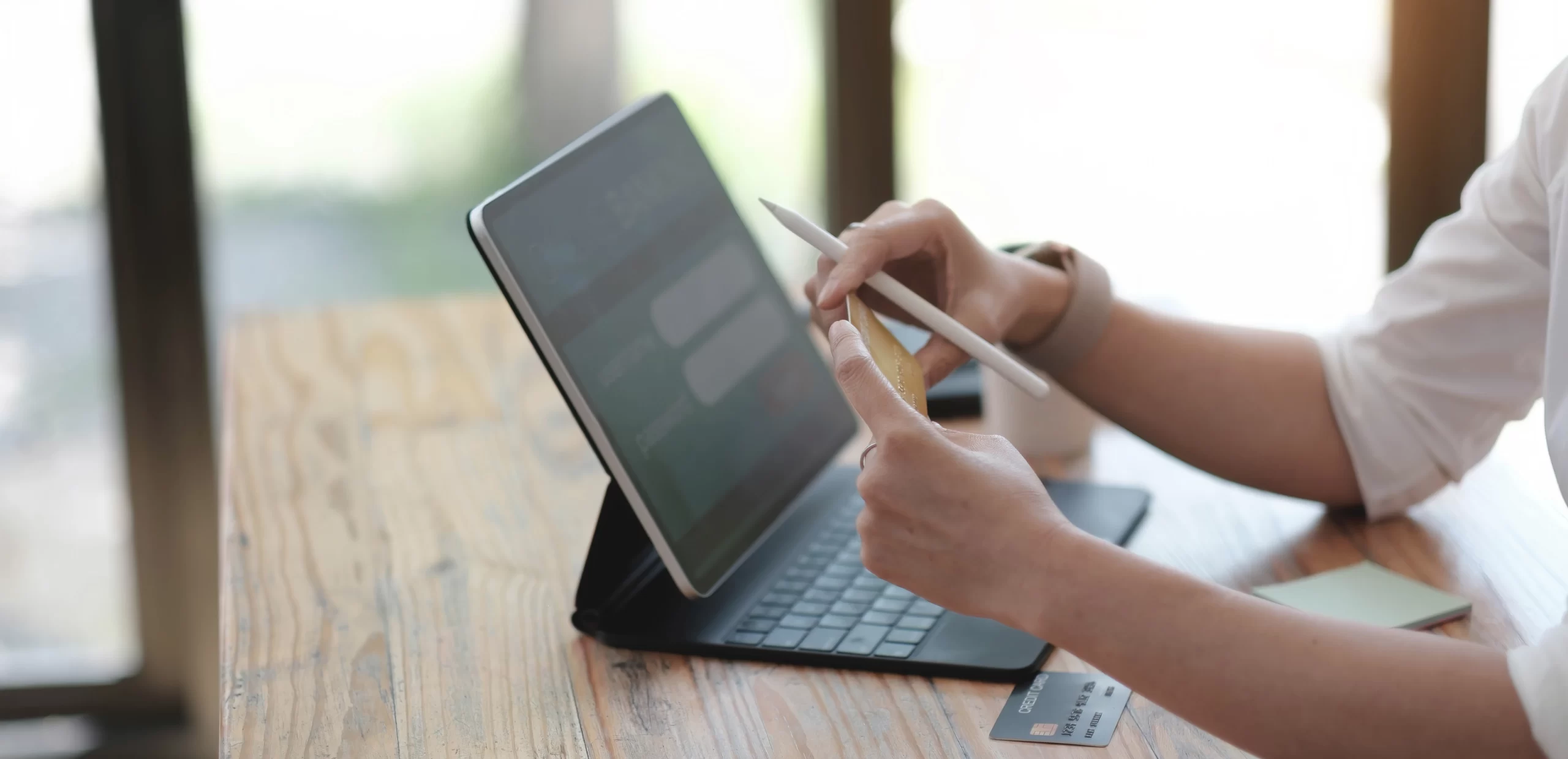 woman-online-shopping-and-internet-banking-on-laptop